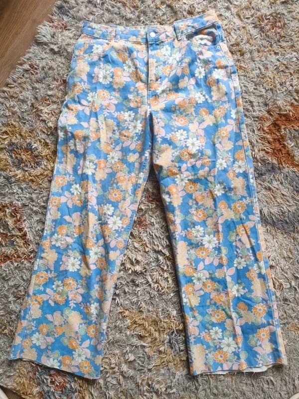 New Look New look floral jeans