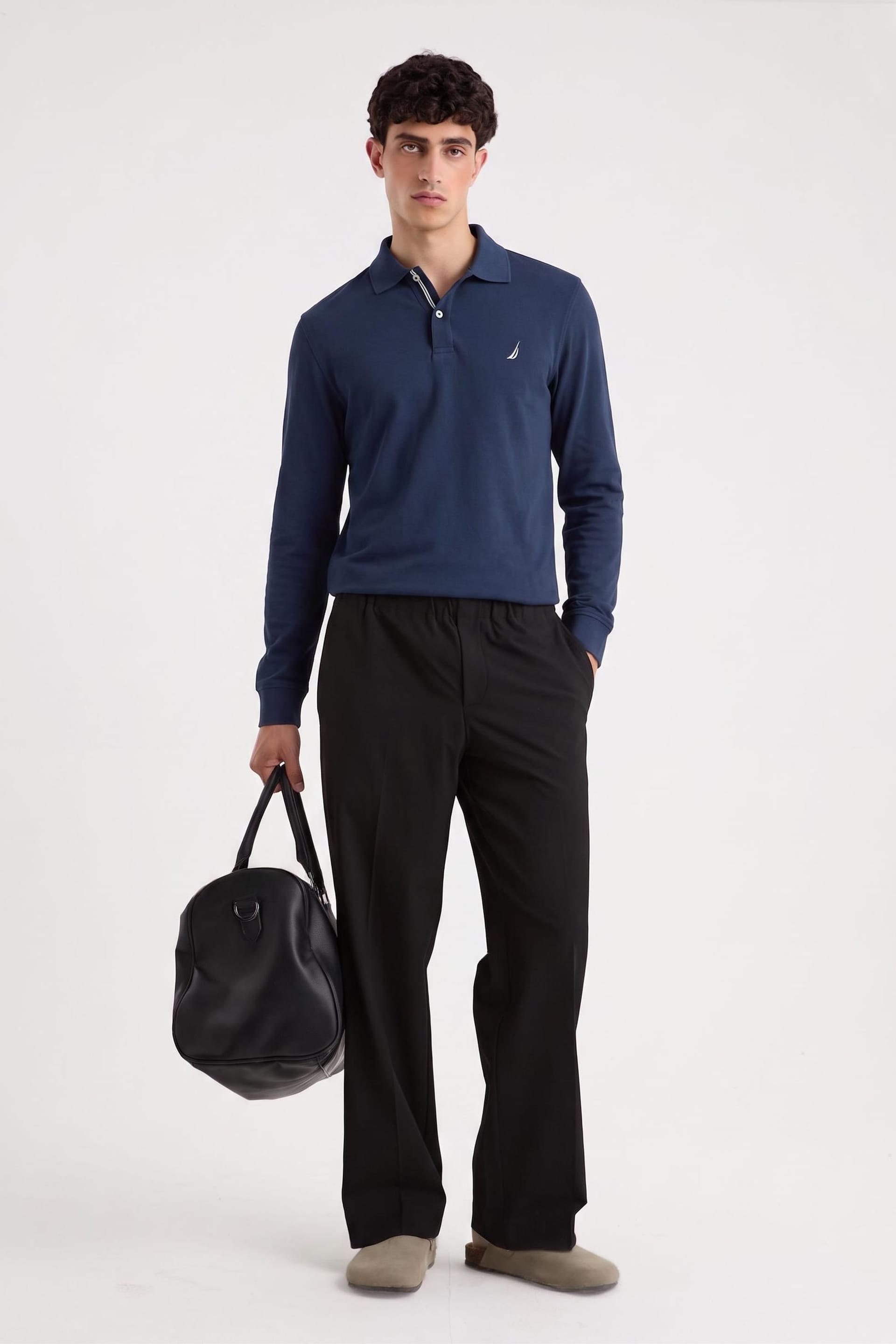 Nautica Nautica Men's Cabin Long Sleeve in Dark Navy - 4