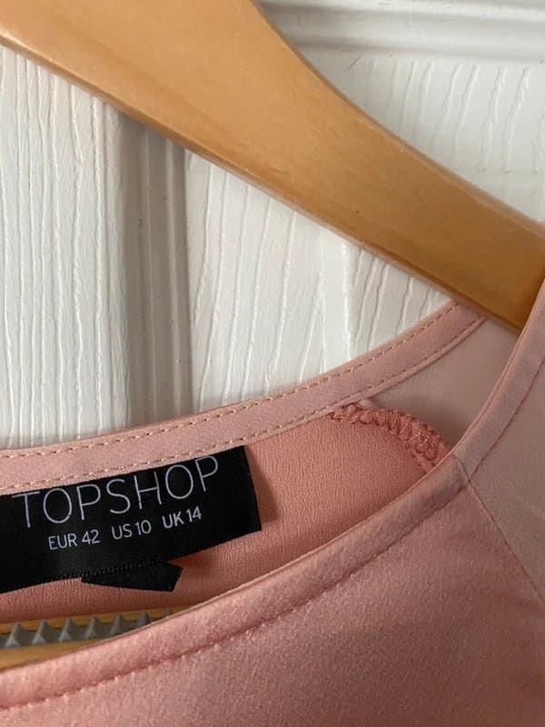 Topshop Topshop size 14 chiffon top