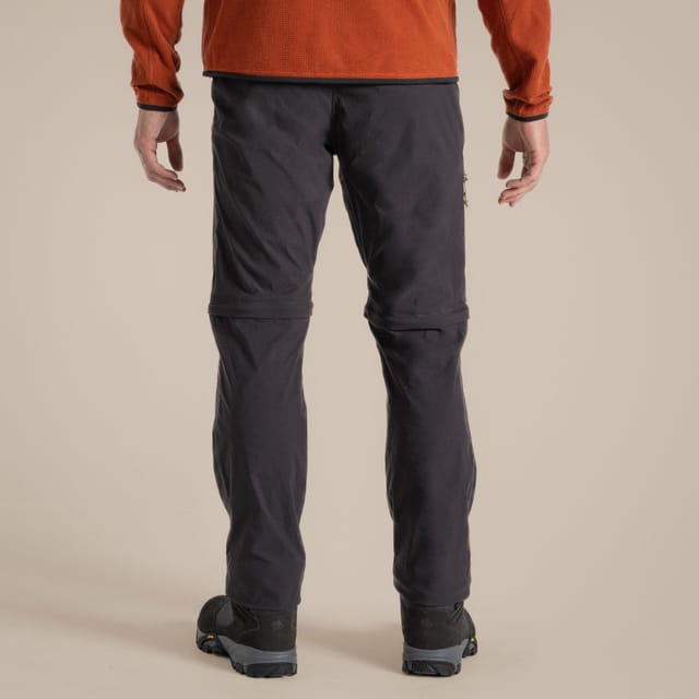 Craghoppers Craghoppers Men's NosiLife Pro Insect-Repellent Lightweight Stretch Zip-Off Trouser in Dark Grey - 2