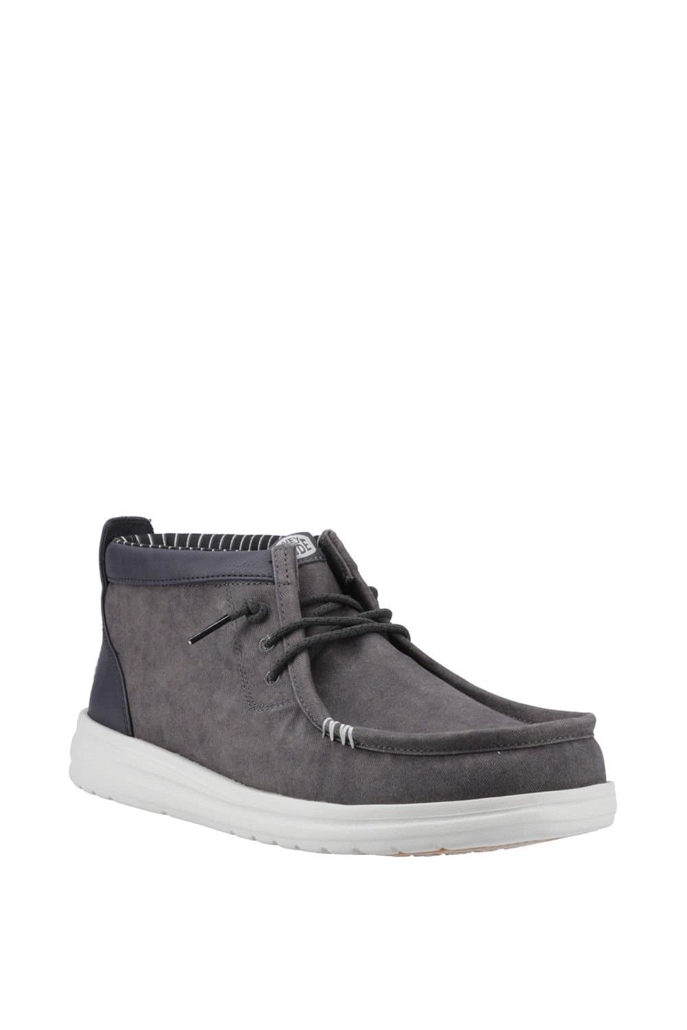 Hey Dude Hey Dude Men's Wally Mid GripR Boots in Black