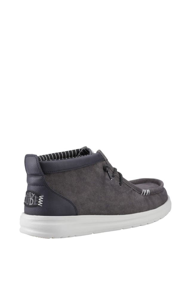 HEY DUDE Hey Dude Men's Wally Mid GripR Boots in Black - 2