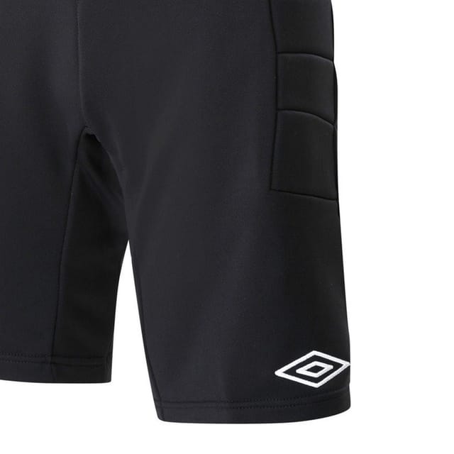 Umbro Umbro Men's Padded Goalkeeper Shorts in Black - 3