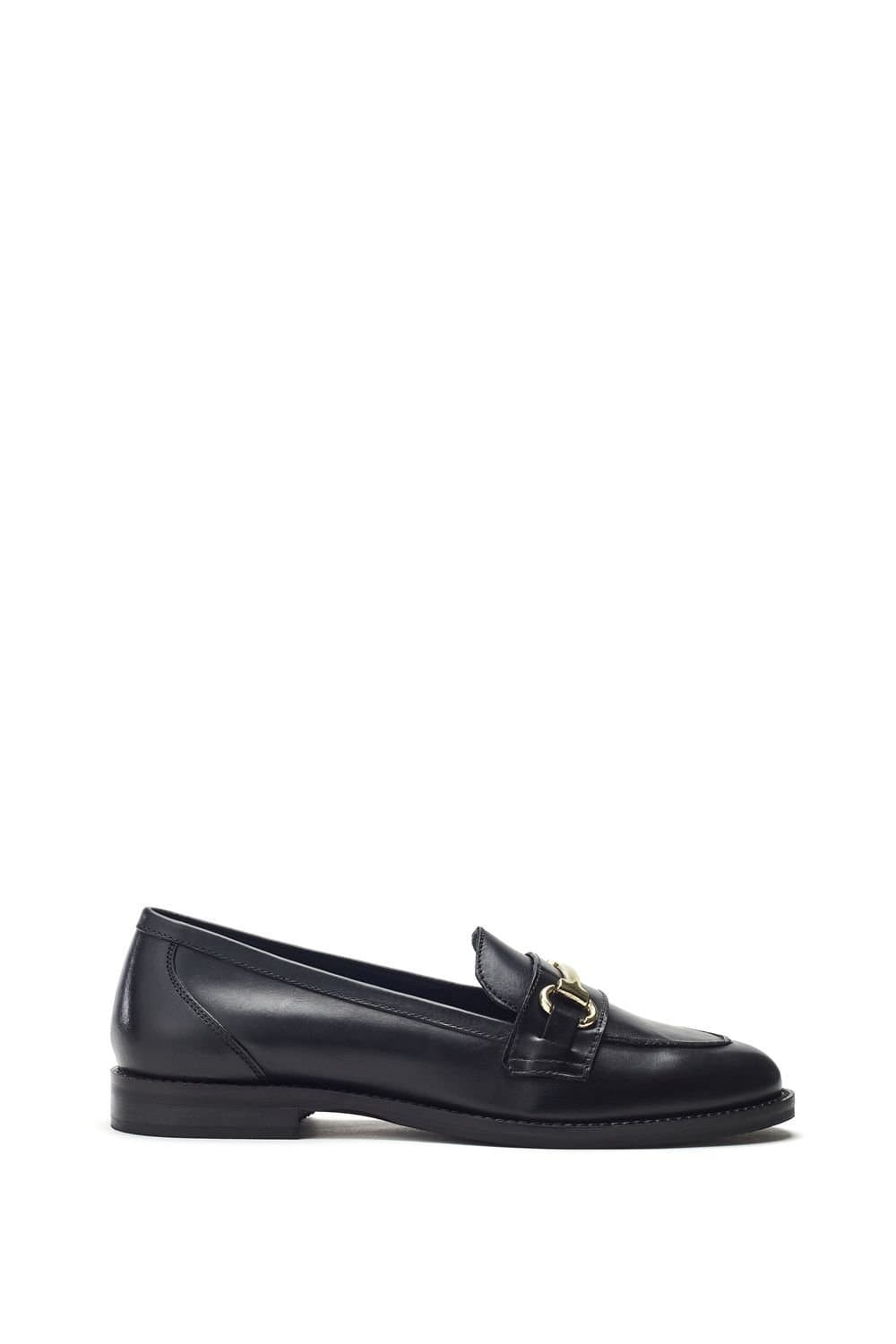 Moda in Pelle Moda In Pelle Women's 'Elarra' Leather Loafers in Black