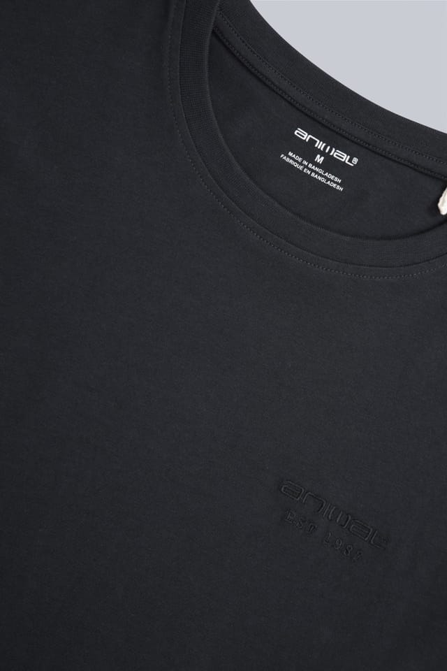 Animal Animal Men's 'Otis' Comfortable Lightweight Top Casual Long Sleeve Outdoor T-Shirt in Black - 3