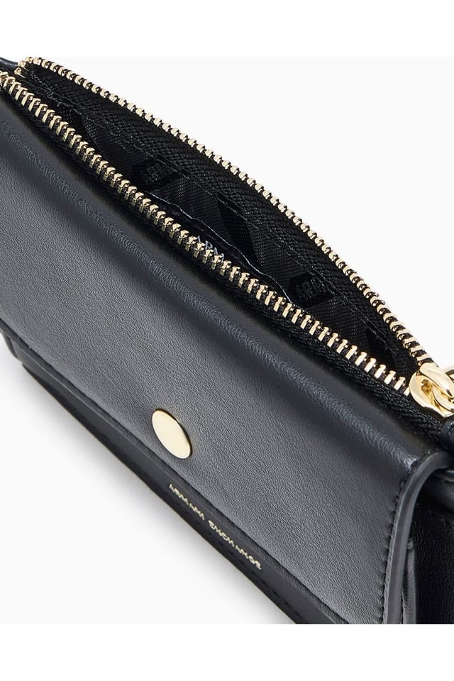 Armani Exchange Armani Exchange Women's Alice Mini Wallet Black - 3