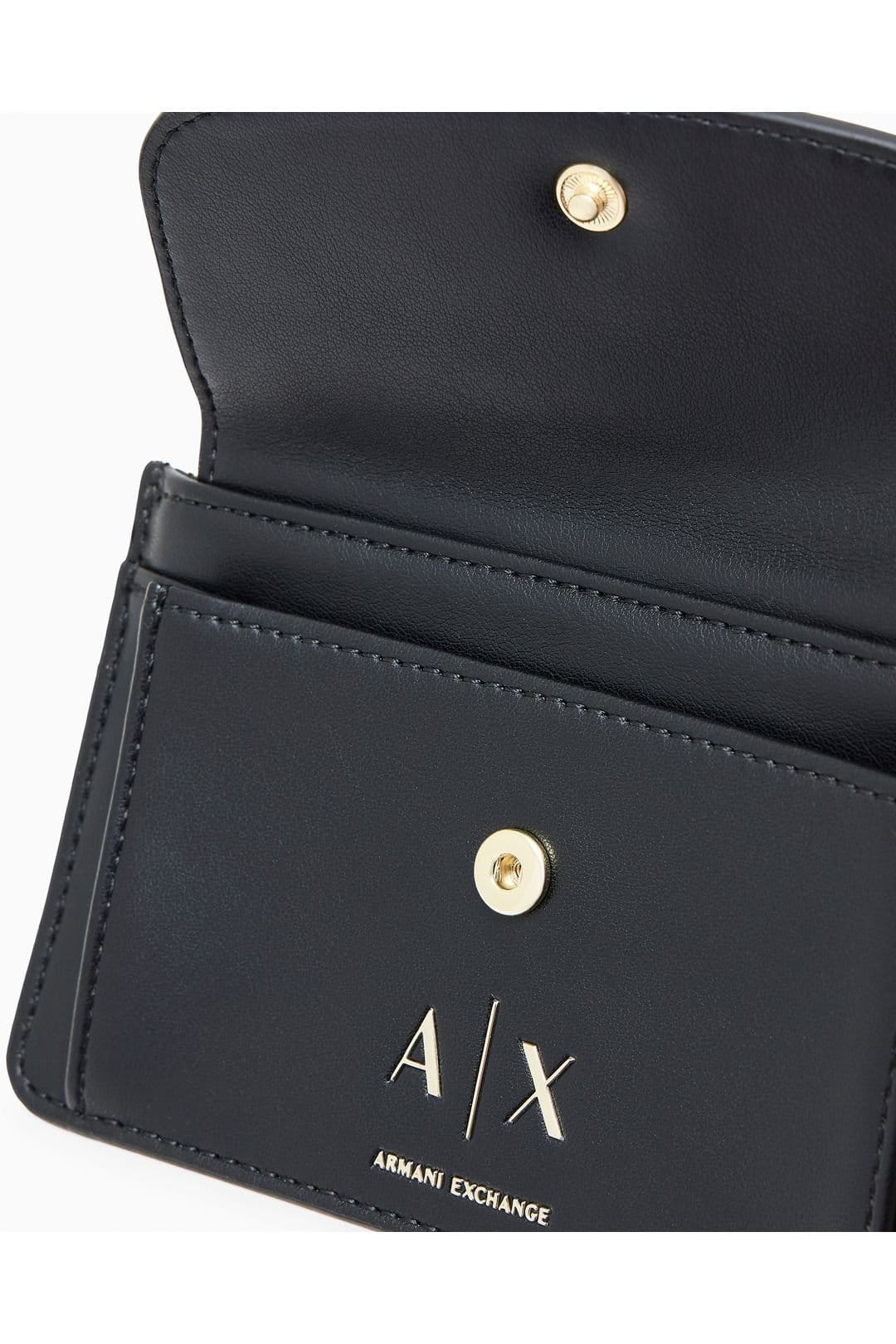 Armani Exchange Armani Exchange Women's Alice Mini Wallet Black - 4