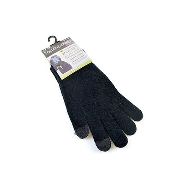 RJM RJM Men's Touch Screen Winter Gloves in Black