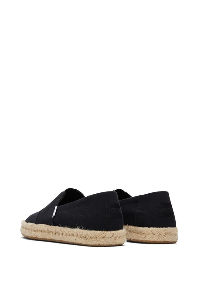 TOMS TOMS Men's Alpargata Rope 2.0 Shoe in Black - 2