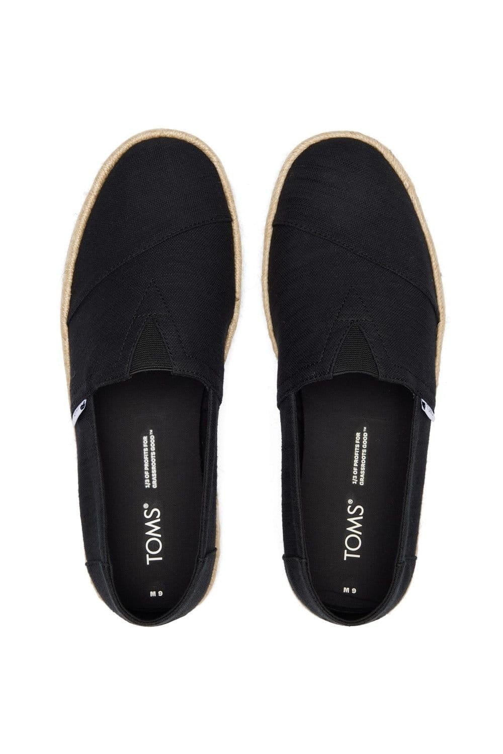 TOMS TOMS Men's Alpargata Rope 2.0 Shoe in Black - 4