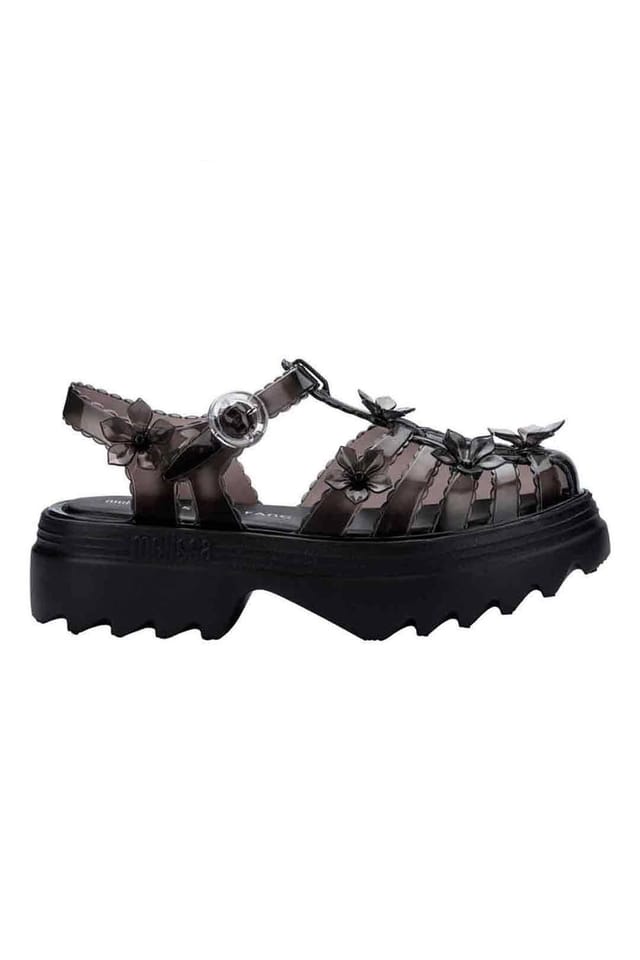 Melissa Shoes Melissa Shoes Women's Possession Platform Sakura x Susan Fang in Black - 2