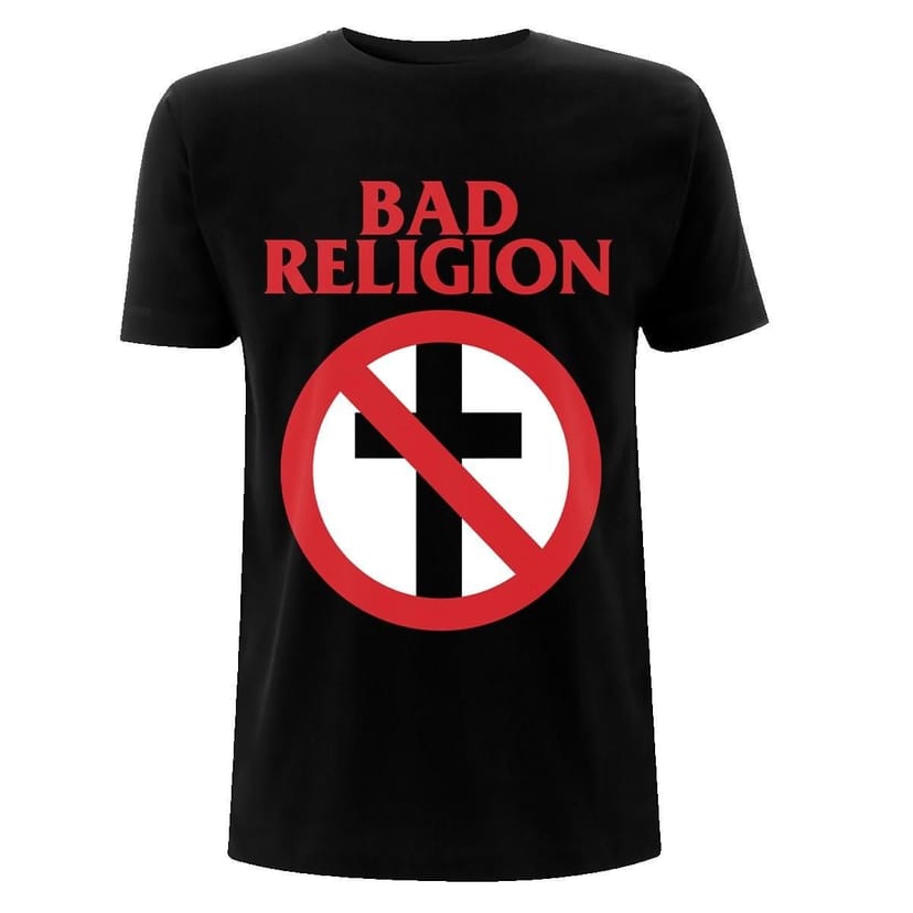Bad Religion Bad Religion Men's Cross Buster T-Shirt in Black - 1