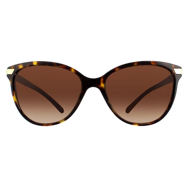 Burberry Burberry Women's Cat Eye Dark Havana With Gold Detailing Brown Gradient BE4216 Sunglasses - 2
