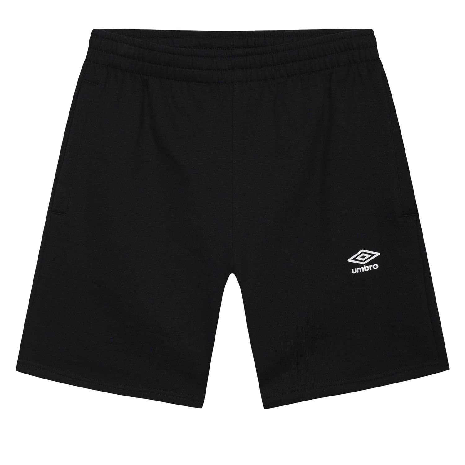 Umbro Umbro Men's Fleece Logo Casual Shorts in Black