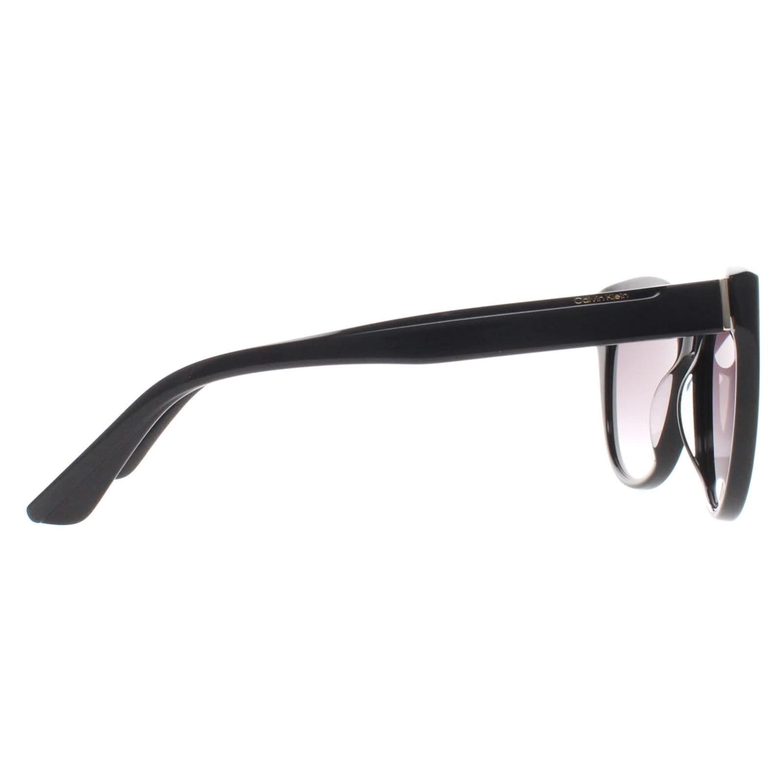 Calvin Klein CALVIN KLEIN Women's Cat Eye Black Gray Gradient CK22520S - 4