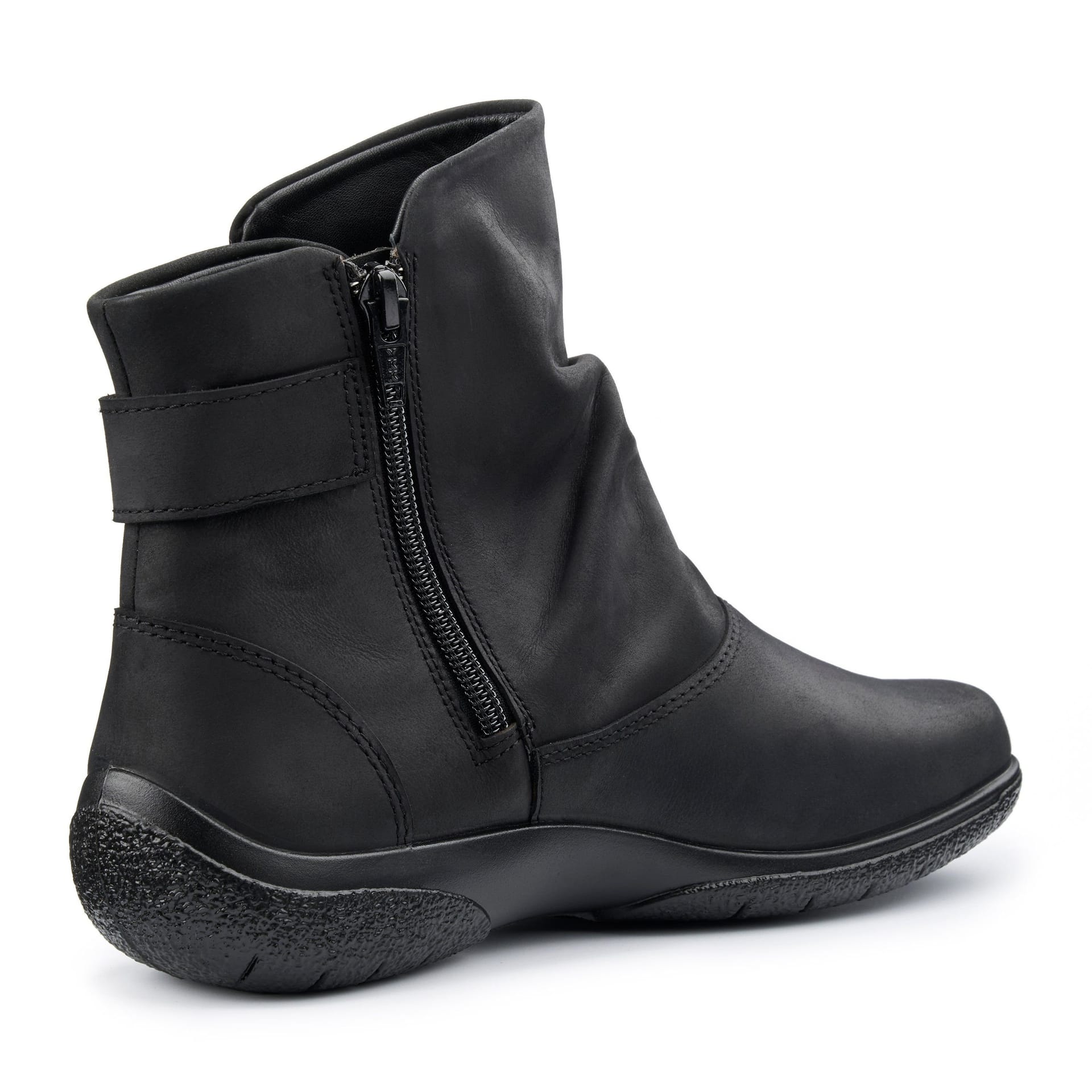 Hotter Hotter Women's 'Rumour' Biker Boots in Black - 4