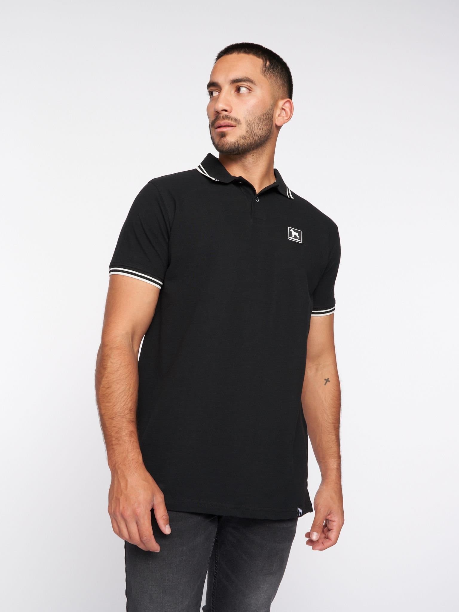One True Saxon One True Saxon Men's Dexon Polo in Black