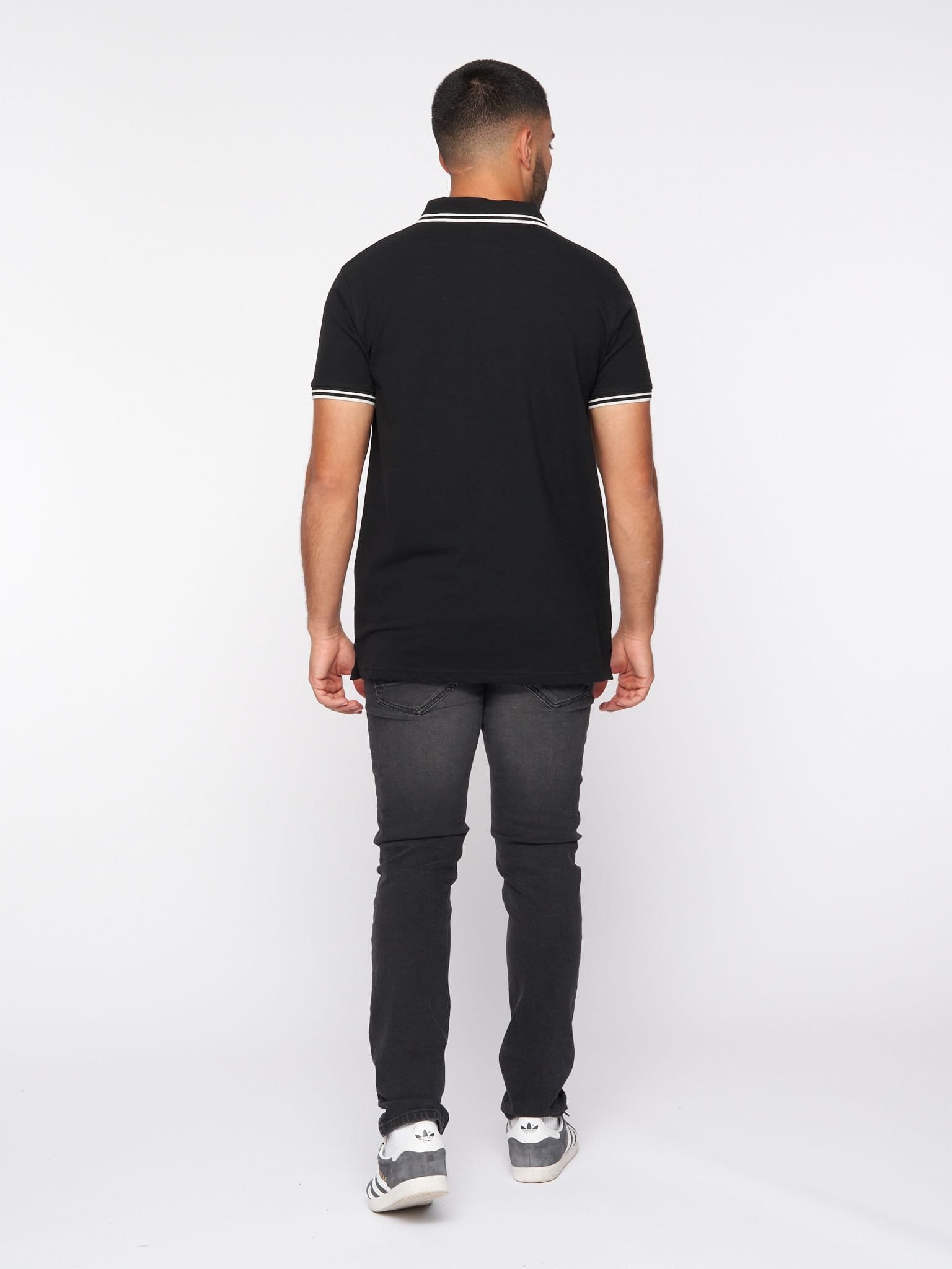One True Saxon One True Saxon Men's Dexon Polo in Black - 4