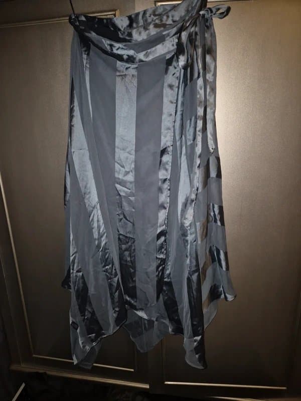 ASOS Silk and chiffon wrap skirt