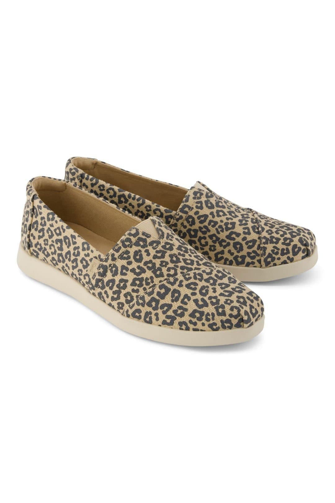 TOMS Toms Women's Alpargata Plus Espadrille Leopard Beige