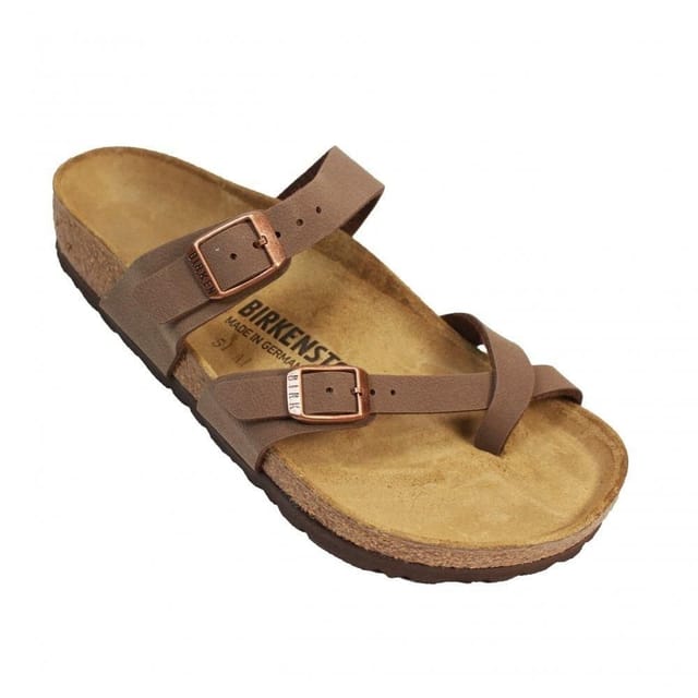 Birkenstock Birkenstock Women's Slip-On Mule Sandals in Brown - 3