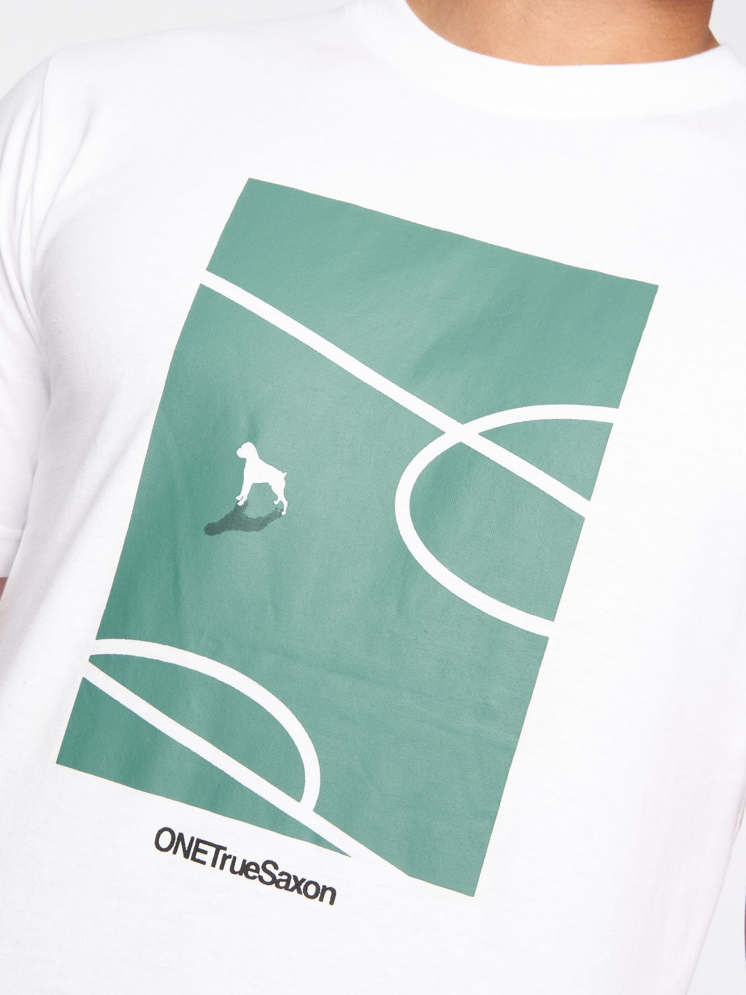 One True Saxon One True Saxon Men's Turf T-Shirt in White - 2