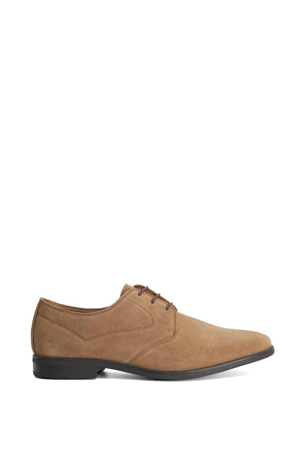 Dune London Dune London Men's 'Burtford' Suede Derbies in Natural