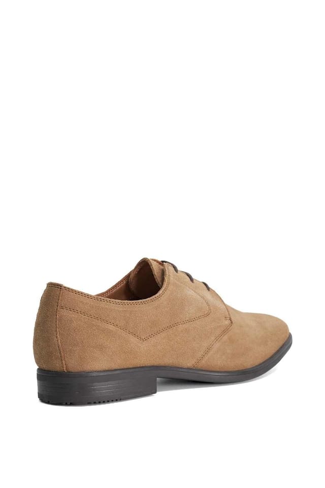 Dune London Dune London Men's 'Burtford' Suede Derbies in Natural - 3