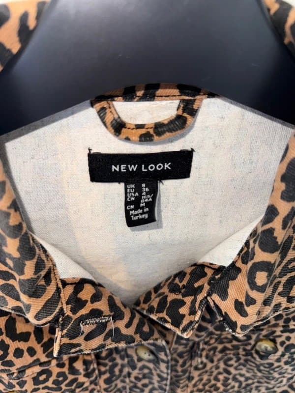 New Look New Look denim feel Shacket uk size 8