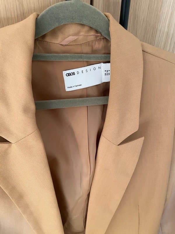 ASOS ASOS Beige Blazer Size 8