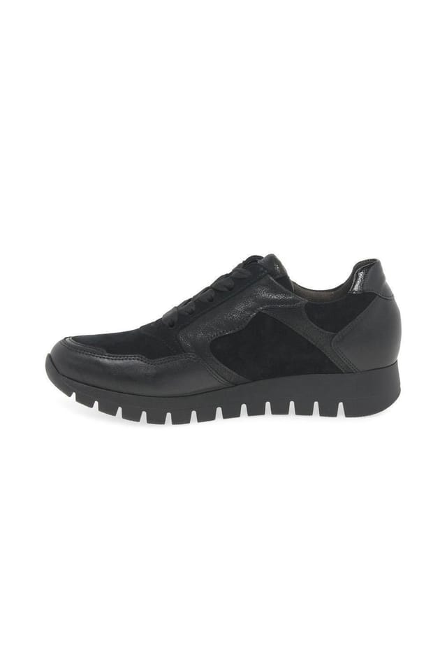 Gabor Gabor Women's 'Willet' Casual Trainers in Jet Black - 2