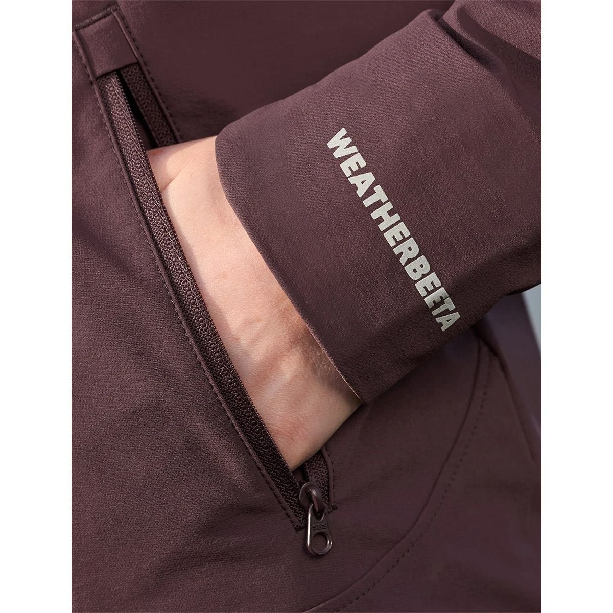 Weatherbeeta Weatherbeeta Women's Abrasion Resistant Stretch Riding Jacket in Plum - 3