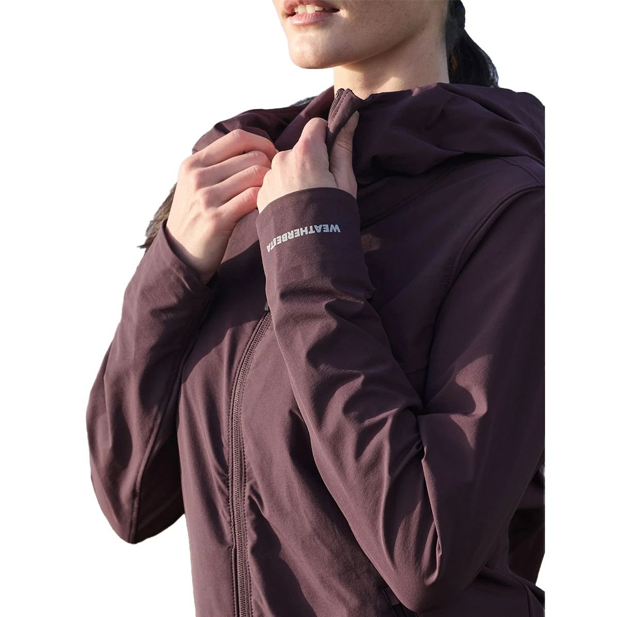 Weatherbeeta Weatherbeeta Women's Abrasion Resistant Stretch Riding Jacket in Plum - 4