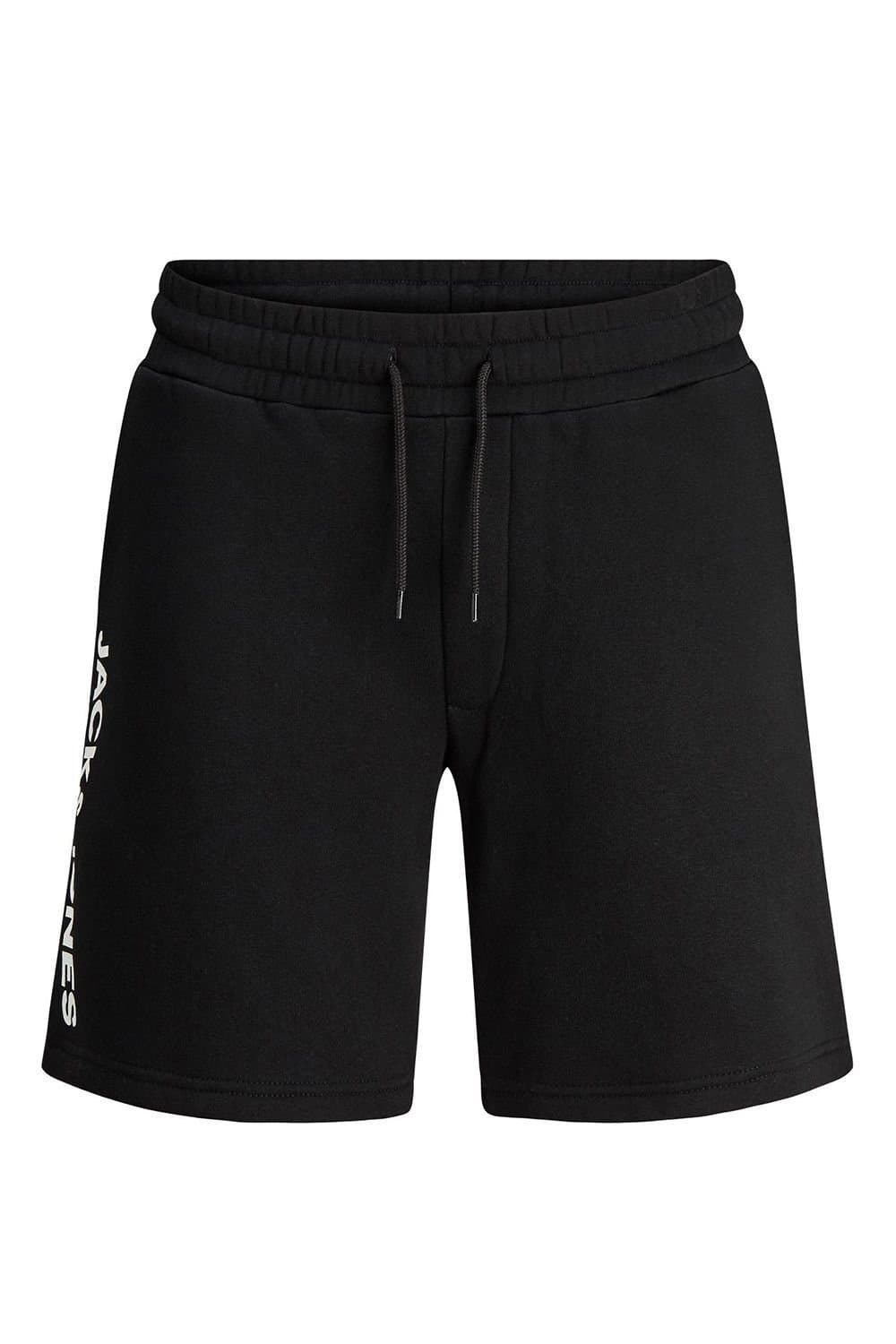 jack & jones Jack & Jones Men's Men's Black Cotton Sweat Shorts Casual Fit Soft Comfortable