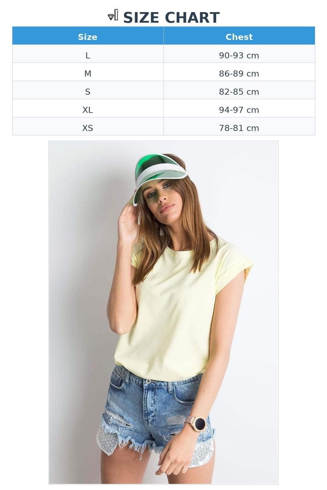 Love Lace Love Lace Women's Everyday Short Sleeve Round Neck Straight T-Shirt in Yellow - 4