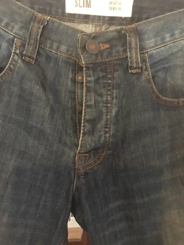 New Look Men’s Slim New Look Blue Jeans