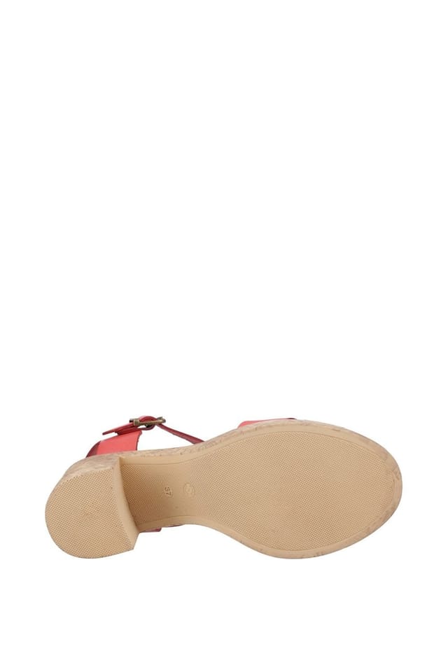 Hush Puppies Hush Puppies Women's Georgia Cork Sandal in Coral - 3