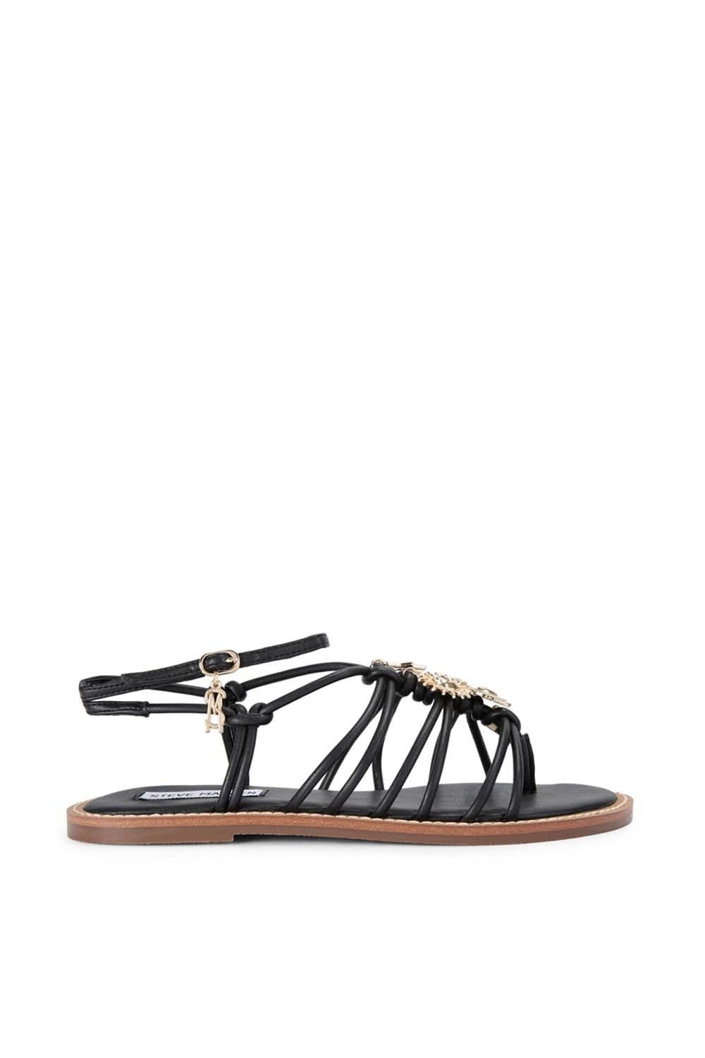 Steve Madden STEVE MADDEN Women's 'La Charmer Black' Sandals in Black