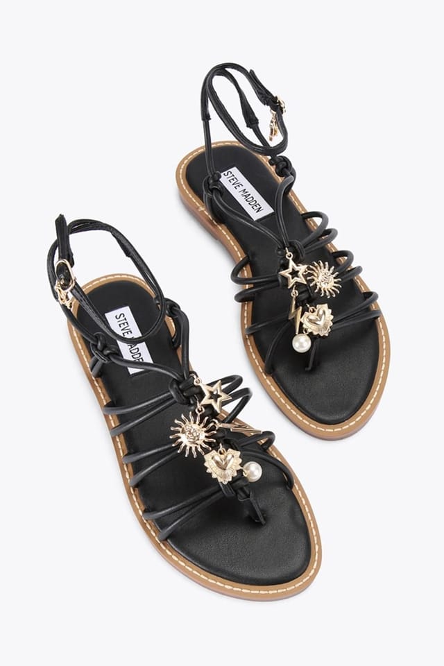 Steve Madden STEVE MADDEN Women's 'La Charmer Black' Sandals in Black - 2