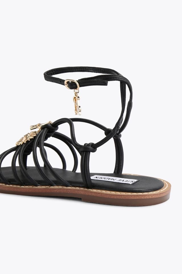 Steve Madden STEVE MADDEN Women's 'La Charmer Black' Sandals in Black - 3