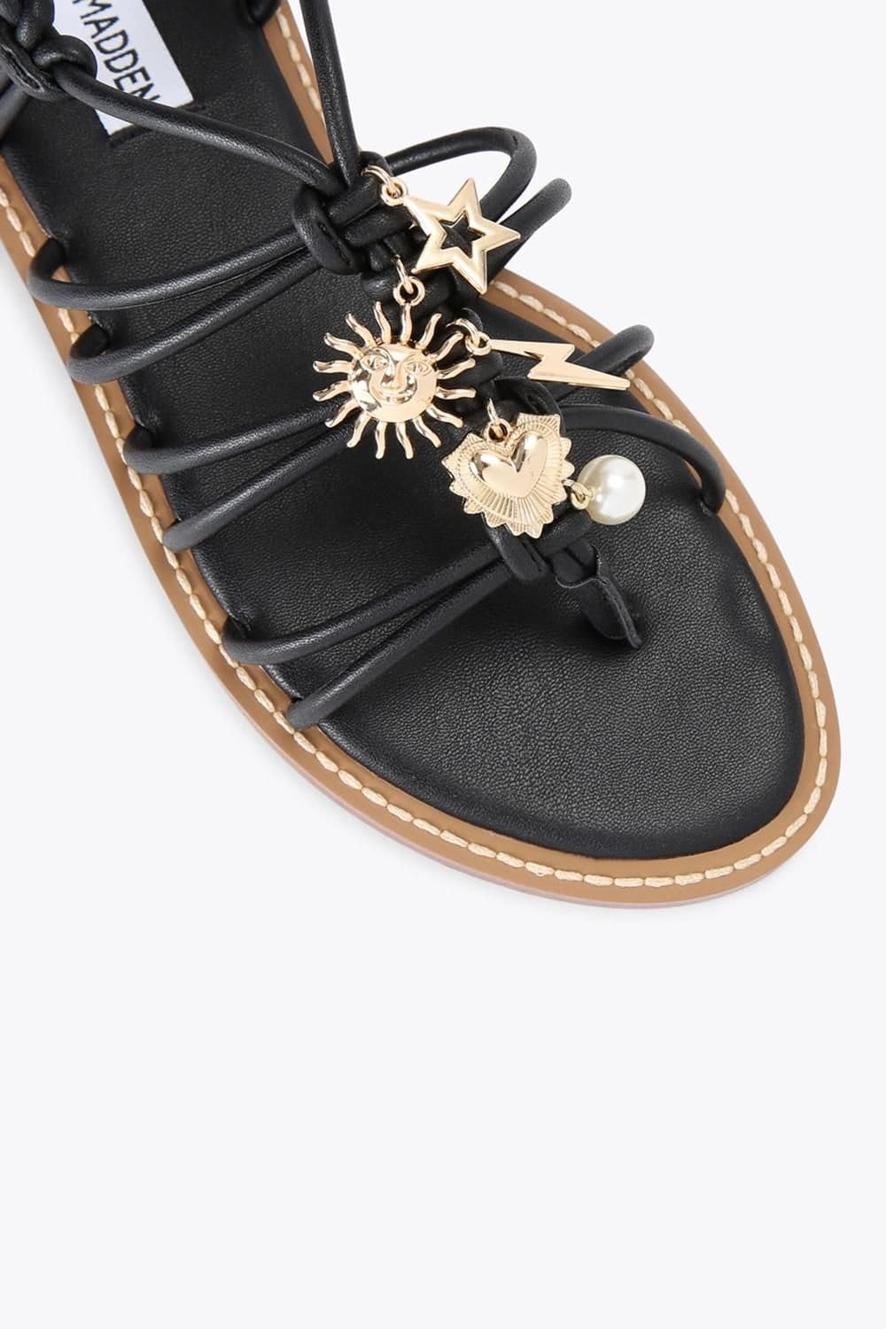 Steve Madden STEVE MADDEN Women's 'La Charmer Black' Sandals in Black - 4