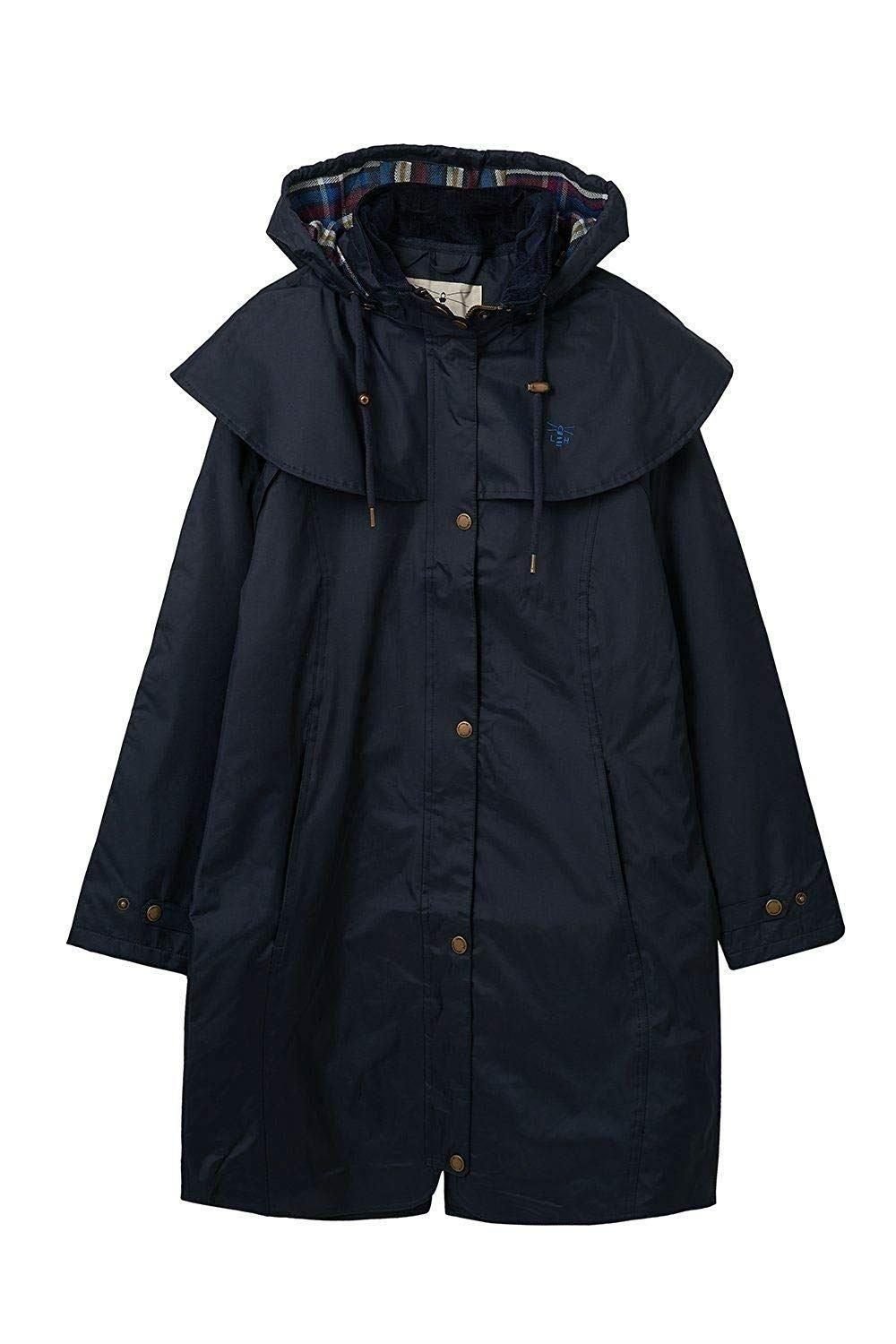 Lighthouse Clothing Lighthouse Clothing Women's Outrider 3/4 Length Waterproof Raincoat in Midnight - 2
