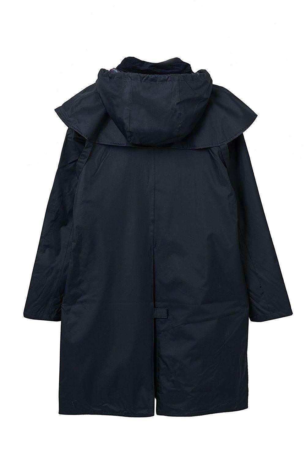 Lighthouse Clothing Lighthouse Clothing Women's Outrider 3/4 Length Waterproof Raincoat in Midnight - 4