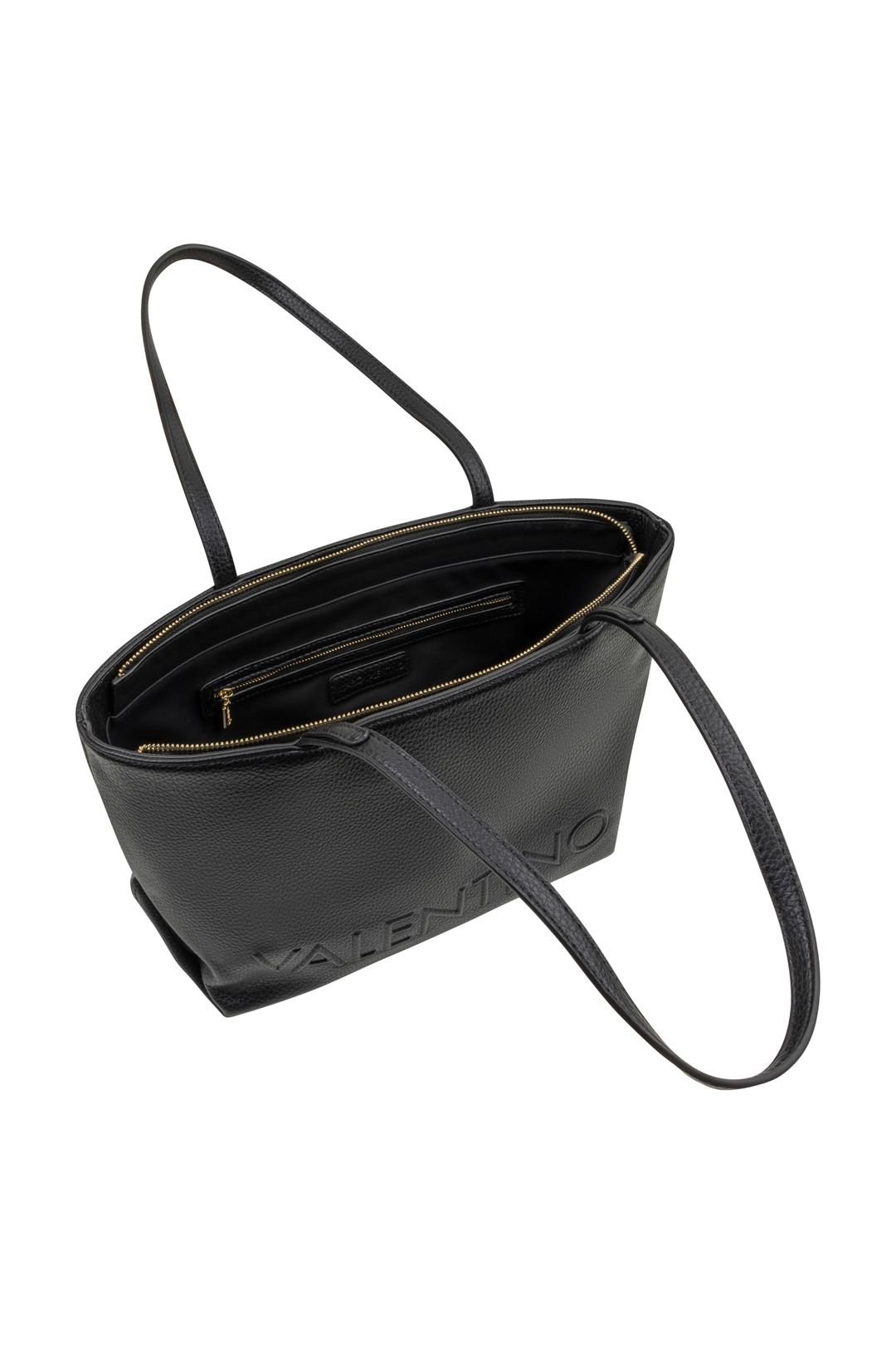 Valentino Bags Valentino Bags Women's Maiam 2 In 1 Tote With Raffia Detail Black - 4