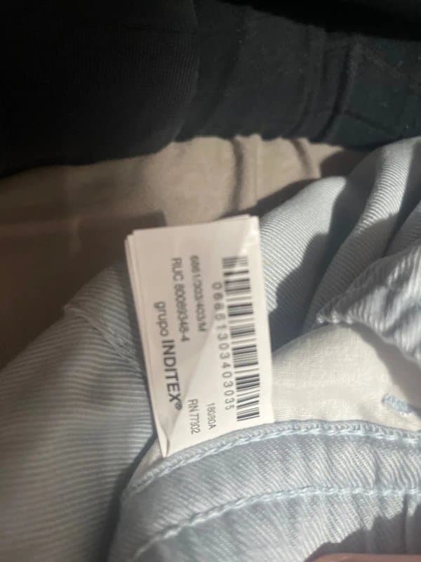 Zara Light blue zara shorts