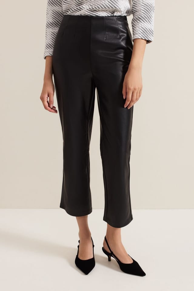 Phase Eight Phase Eight Women's Mya Crop Trouser in Black - 3