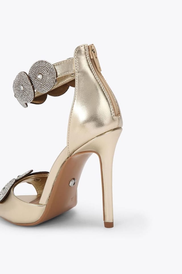 Carvela Carvela Women's 'Serafina Sandal' Heels in Bronze - 3