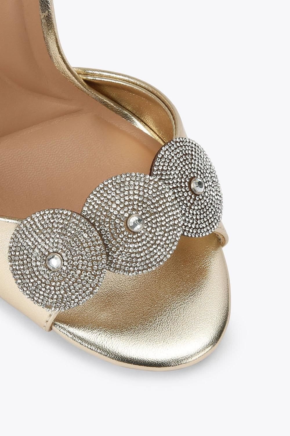 Carvela Carvela Women's 'Serafina Sandal' Heels in Bronze - 4