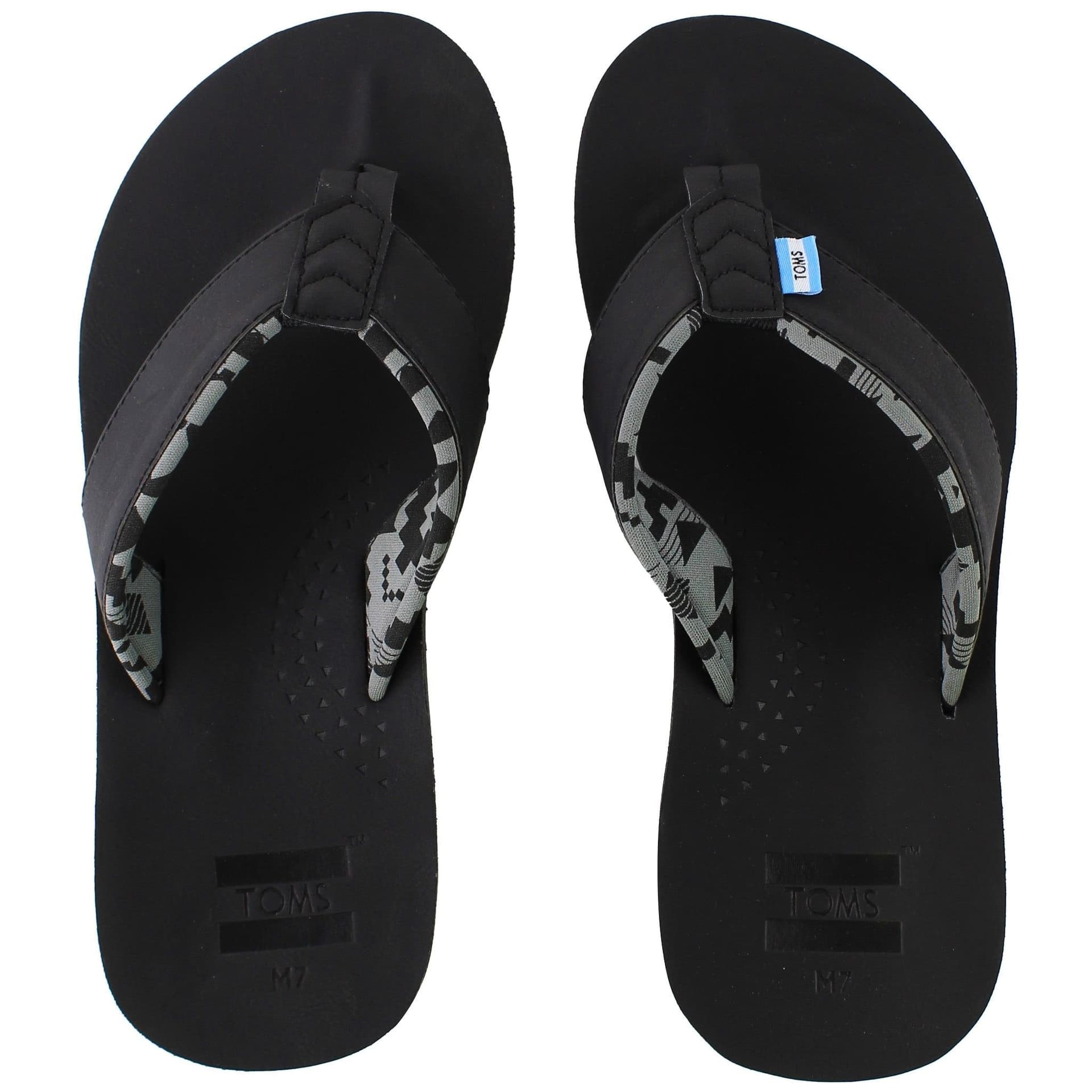 Reebok Reebok Men's Carilo Black Flip-Flops