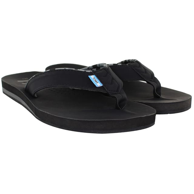 Reebok Reebok Men's Carilo Black Flip-Flops - 3